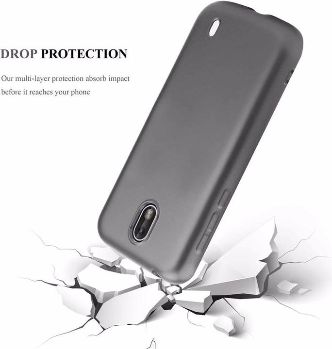 Image du produit Cadorabo Couverture métallique mate TPU (Nokia 1)