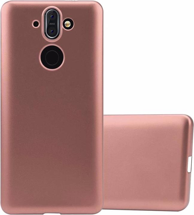 Actual product image Cadorabo TPU Matt Metallic Cover (Nokia 8 Sirocco)