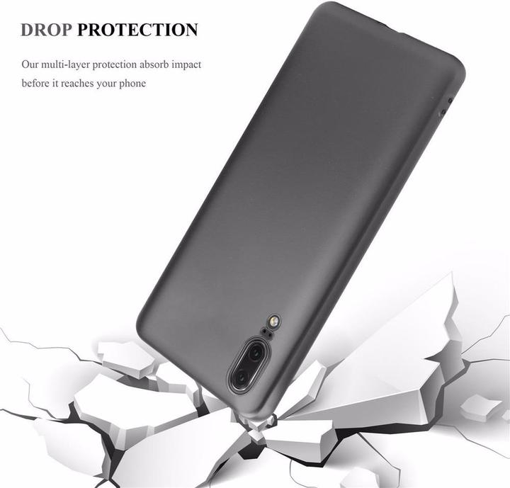 Image du produit Cadorabo Couverture métallique mate TPU (Cubot P20)