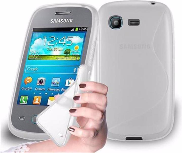 Actual product image Cadorabo TPU S-Line Cover (Samsung Galaxy Pocket)