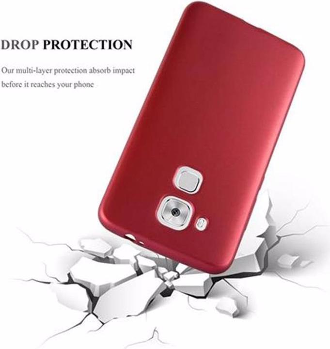 Image du produit Cadorabo Couverture métallique mate TPU (Huawei Nova Plus)