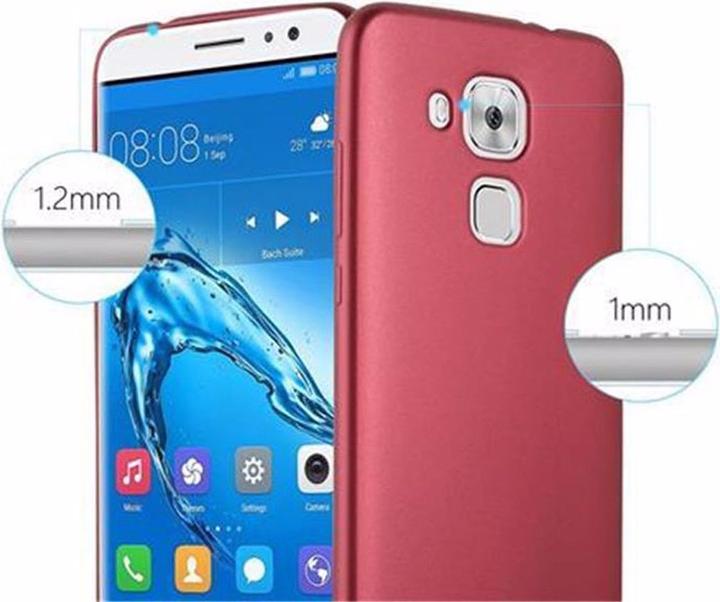 Image du produit Cadorabo Couverture métallique mate TPU (Huawei Nova Plus)