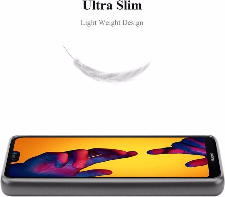Image du produit Cadorabo Couverture métallique mate TPU (Huawei P20 Lite)