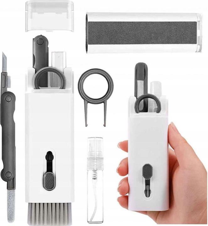 Image du produit Hurtel Multifunktionales 7-in-1-Reinigungsset für Kopfhörer und Tastatur