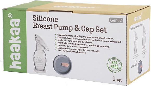 Produktbild Haakaa Muttermilchpumpe mit Saugfuss