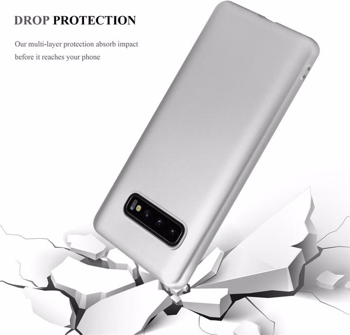 Image du produit Cadorabo Couverture métallique mate TPU (Samsung Galaxy S10)