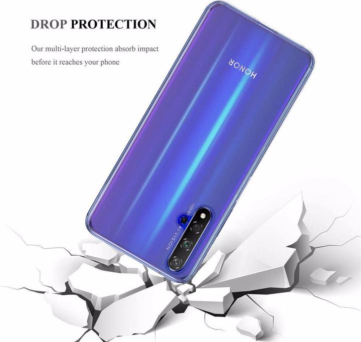 Actual product image Cadorabo TPU Ultra Slim AIR Cover (K20, Huawei Nova 5T, TCL 20S)