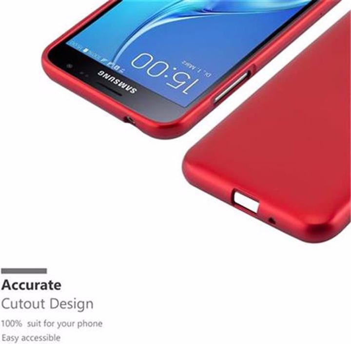 Produktbild Cadorabo TPU Matt Metallic Cover (Samsung Galaxy J3 (2016))