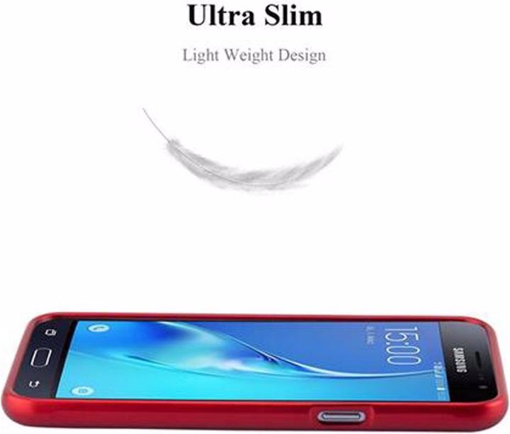 Produktbild Cadorabo TPU Matt Metallic Cover (Samsung Galaxy J3 (2016))