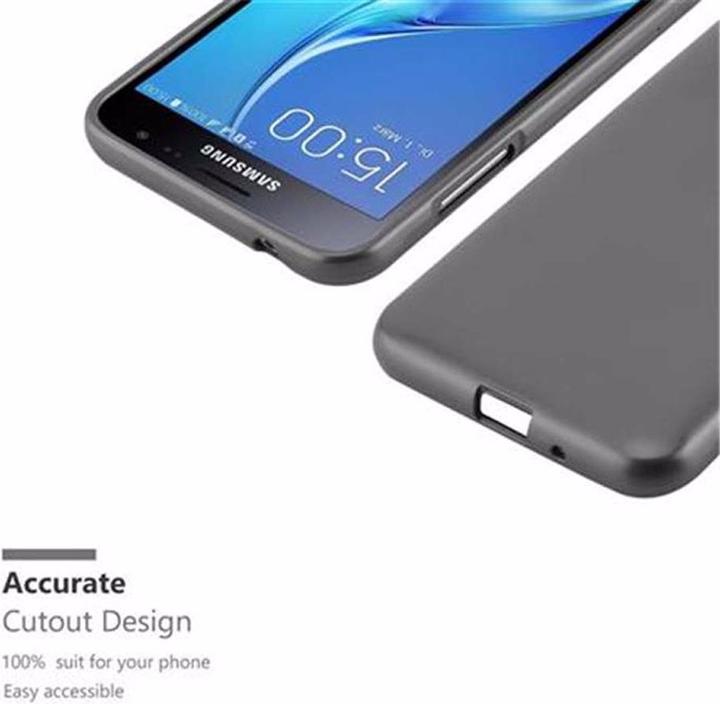 Productafbeelding Cadorabo TPU matte metalen hoes (Samsung Galaxy J3 (2016))