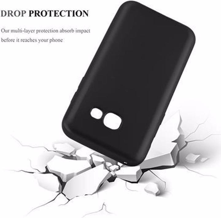 Image du produit Cadorabo Couverture métallique mate TPU (Samsung Galaxy A3 (2017))