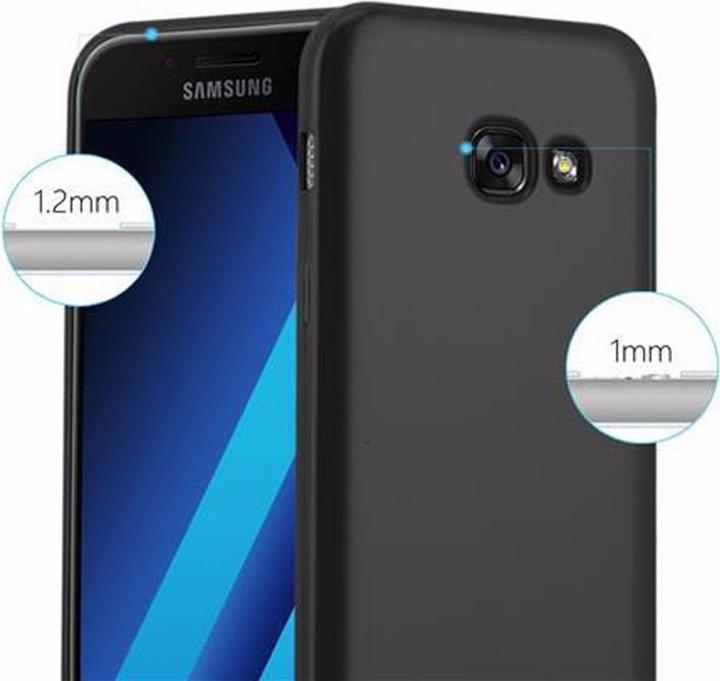Image du produit Cadorabo Couverture métallique mate TPU (Samsung Galaxy A3 (2017))