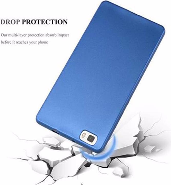 Productafbeelding Cadorabo TPU matte metalen hoes (Huawei P8 Lite)
