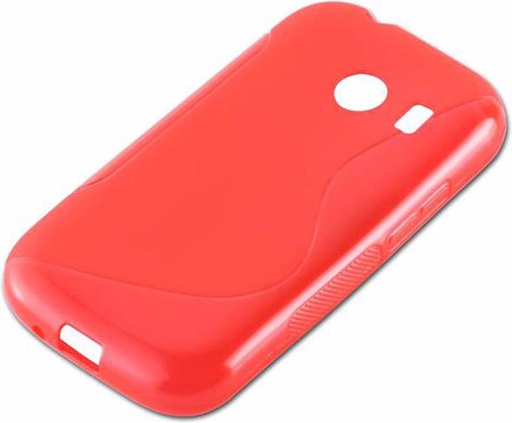 Actual product image Cadorabo TPU S-Line Cover (Samsung Galaxy Ace Style)