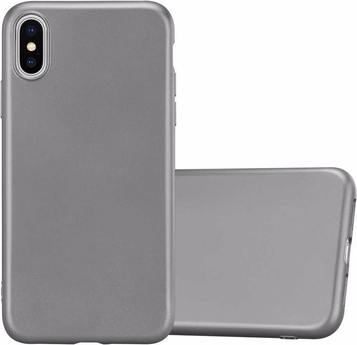 Productafbeelding Cadorabo TPU matte metalen hoes (Apple iPhone XS Max)