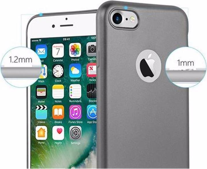 Actual product image Cadorabo TPU Matt Metallic Cover (Apple iPhone 7, Apple iPhone SE (2nd Gen))