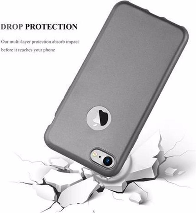 Actual product image Cadorabo TPU Matt Metallic Cover (Apple iPhone 7, Apple iPhone SE (2nd Gen))