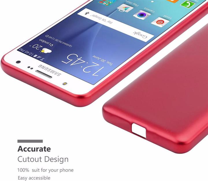 Immagine prodotto Cadorabo Copertura metallica opaca in TPU (Samsung Galaxy J7)
