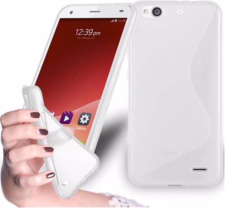 Actual product image Cadorabo TPU S-Line Cover (ZTE Blade S6 Lux)