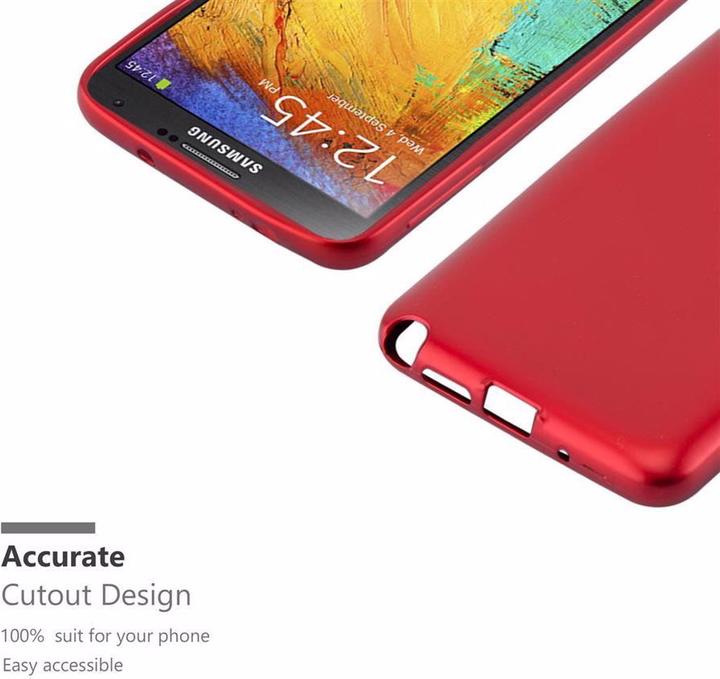 Produktbild Cadorabo TPU Matt Metallic Cover (Samsung Galaxy Note 3 Neo)