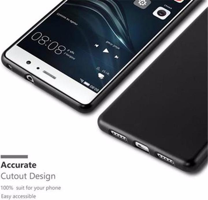 Image du produit Cadorabo Couverture métallique mate TPU (Huawei P9 Lite)