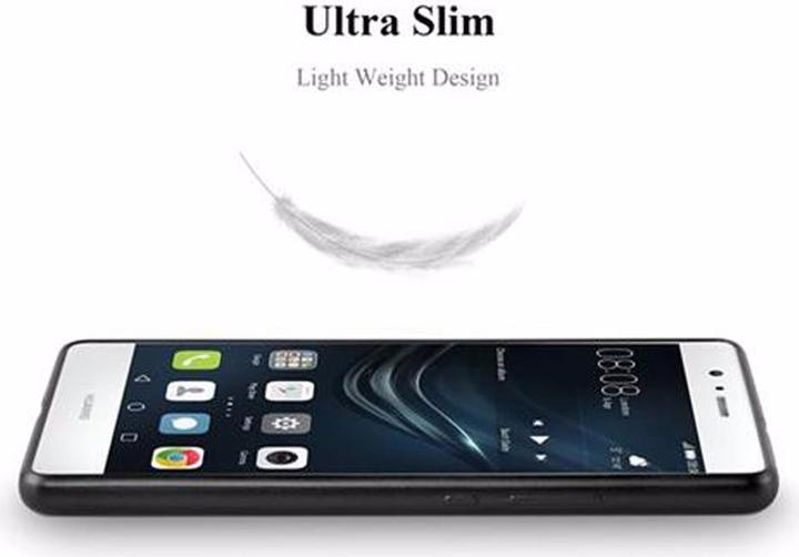Image du produit Cadorabo Couverture métallique mate TPU (Huawei P9 Lite)