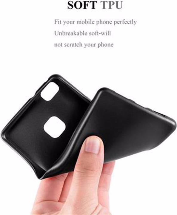 Image du produit Cadorabo Couverture métallique mate TPU (Huawei P9 Lite)