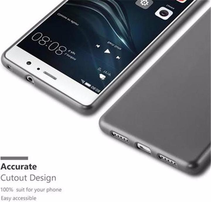 Actual product image Cadorabo TPU Matt Metallic Cover (Huawei P9 Lite)