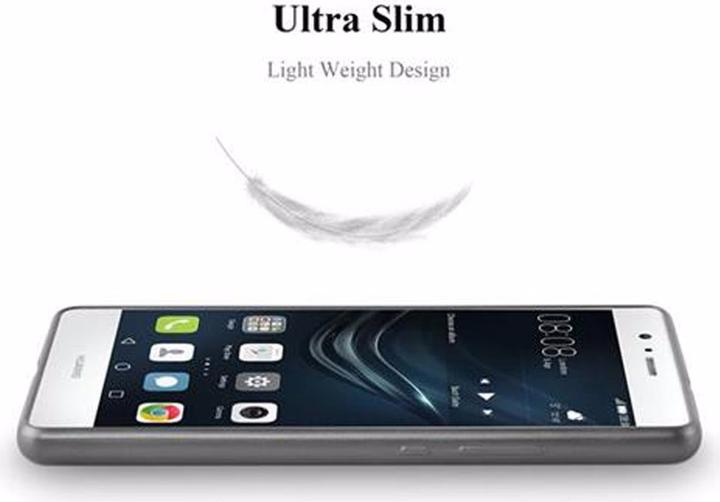 Actual product image Cadorabo TPU Matt Metallic Cover (Huawei P9 Lite)