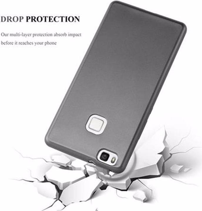 Actual product image Cadorabo TPU Matt Metallic Cover (Huawei P9 Lite)