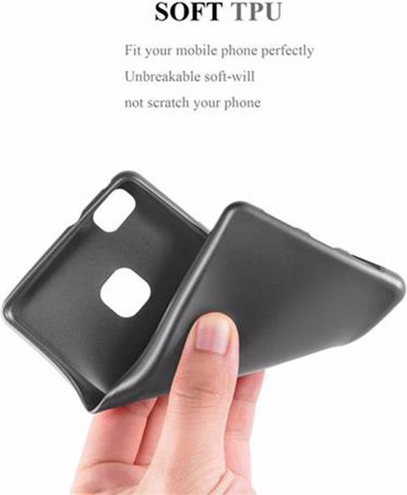 Actual product image Cadorabo TPU Matt Metallic Cover (Huawei P9 Lite)