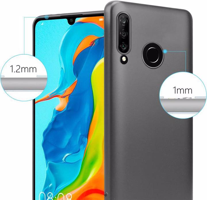 Actual product image Cadorabo TPU Matt Metallic Cover (Huawei P30 Lite)