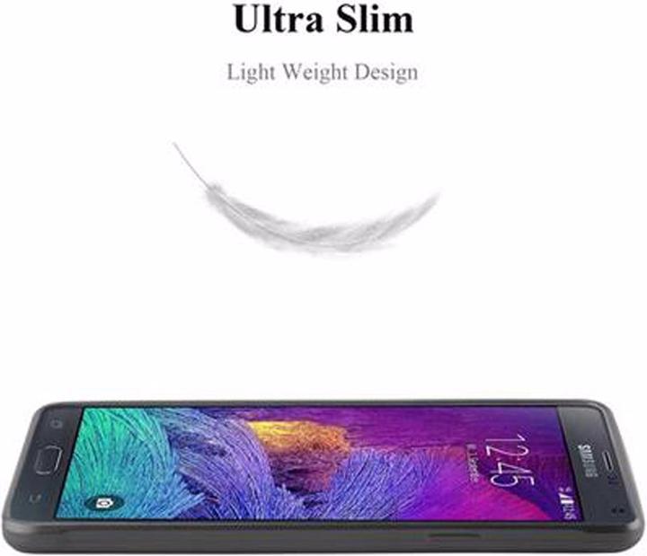 Produktbild Cadorabo TPU Matt Metallic Cover (Samsung Galaxy Note 4)