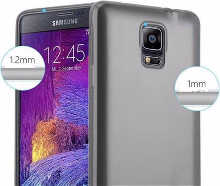 Produktbild Cadorabo TPU Matt Metallic Cover (Samsung Galaxy Note 4)