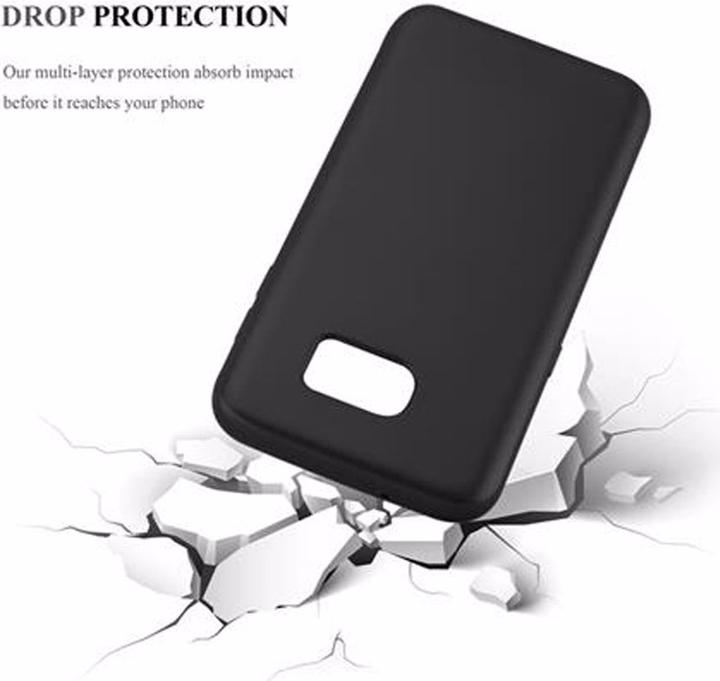 Actual product image Cadorabo TPU Matt Metallic Cover (Samsung Galaxy S7 Edge)