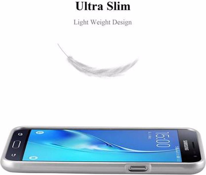 Actual product image Cadorabo TPU Matt Metallic Cover (Samsung Galaxy J3 (2016))