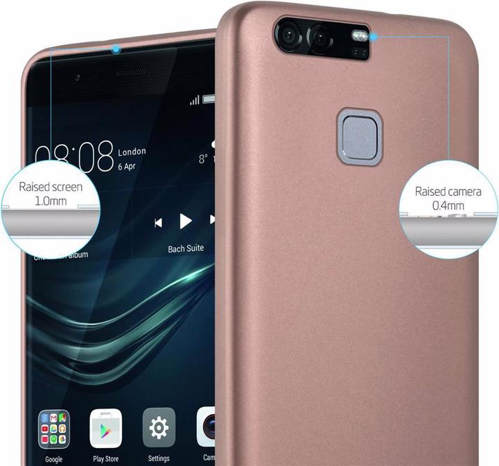 Productafbeelding Cadorabo TPU matte metalen hoes (Huawei P9 Plus)