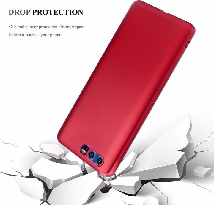Image du produit Cadorabo Couverture métallique mate TPU (Honor 9)