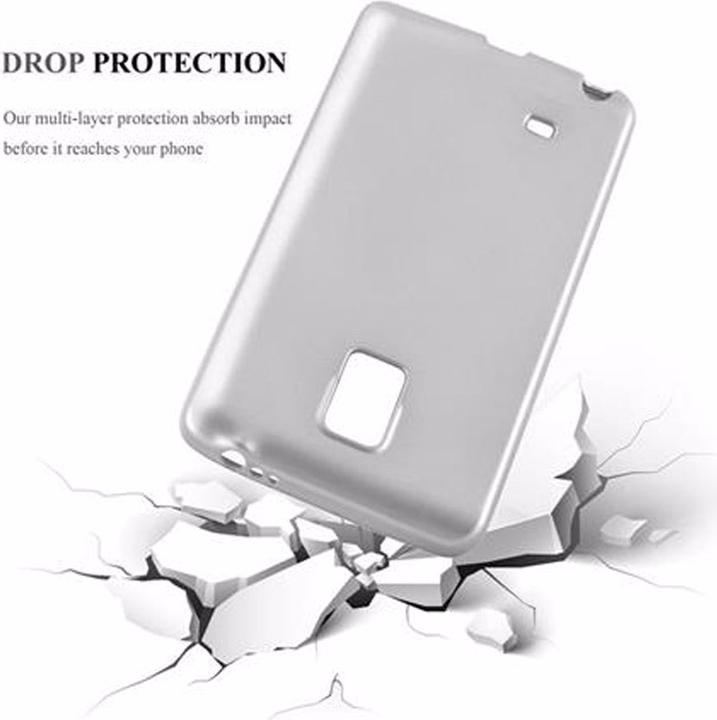 Productafbeelding Cadorabo TPU Matte Metallic hoes (Samsung Galaxy Note Edge)