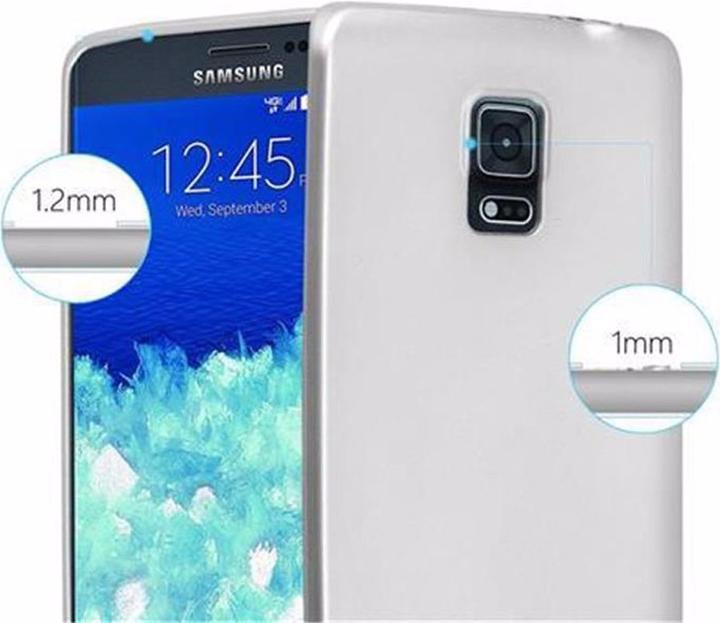 Productafbeelding Cadorabo TPU Matte Metallic hoes (Samsung Galaxy Note Edge)