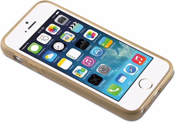 Productafbeelding Cadorabo TPU Geborstelde hoes (Apple iPhone 5)