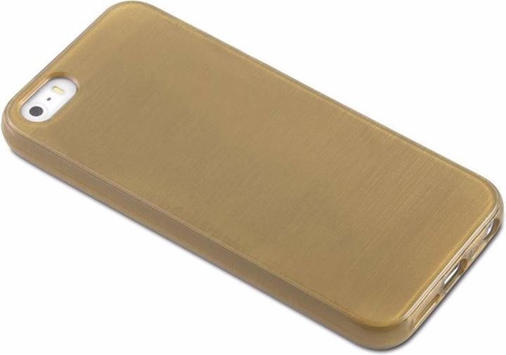 Productafbeelding Cadorabo TPU Geborstelde hoes (Apple iPhone 5)