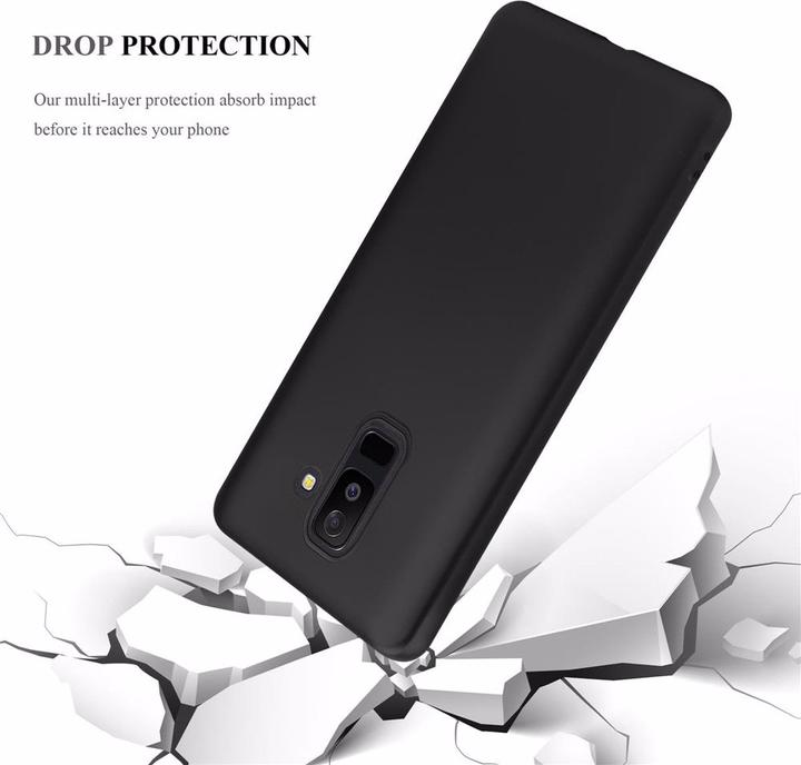 Image du produit Cadorabo Couverture métallique mate TPU (Samsung Galaxy A6+)