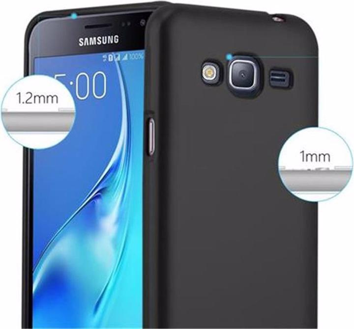 Produktbild Cadorabo TPU Matt Metallic Cover (Samsung Galaxy J3 (2016))