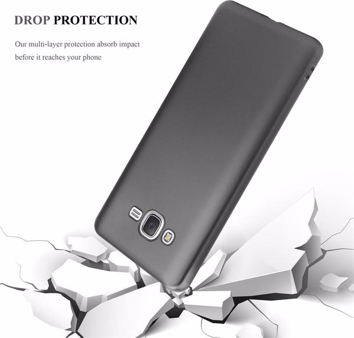 Productafbeelding Cadorabo TPU Matte Metallic hoes (Samsung Galaxy J7)