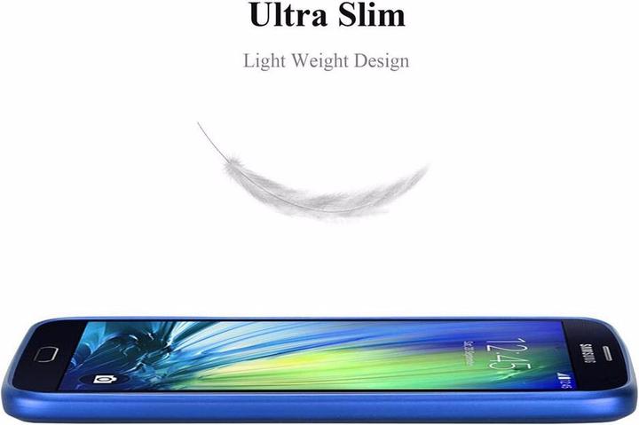 Productafbeelding Cadorabo TPU Matte Metallic hoes (Samsung Galaxy A7)