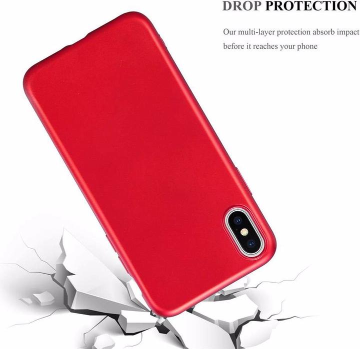 Productafbeelding Cadorabo TPU Matte Metallic hoes (Apple iPhone XS Max)
