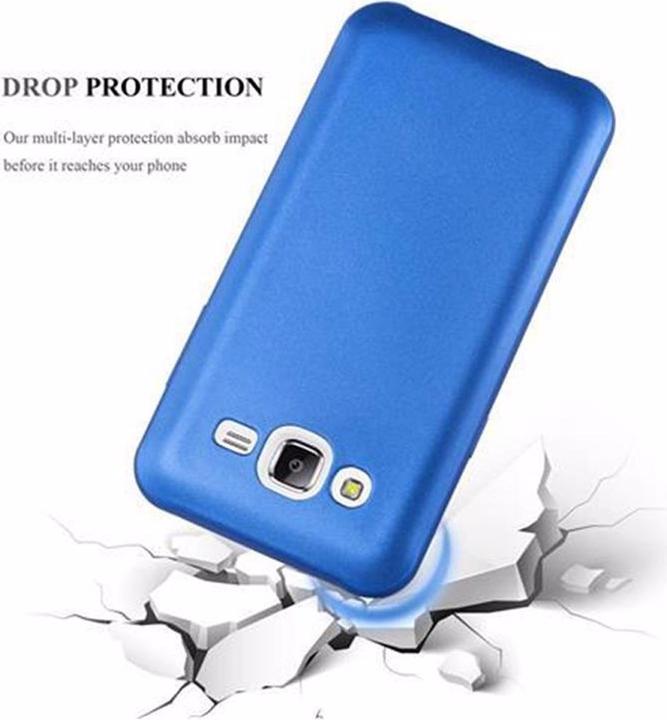 Produktbild Cadorabo TPU Matt Metallic Cover (Samsung Galaxy J5 (2015))