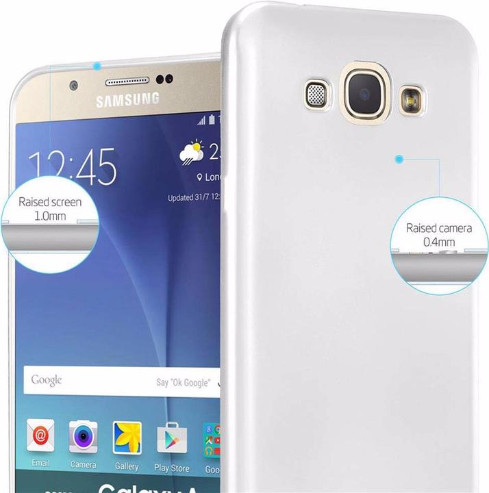 Actual product image Cadorabo TPU Matt Metallic Cover (Samsung Galaxy A8 (2018))