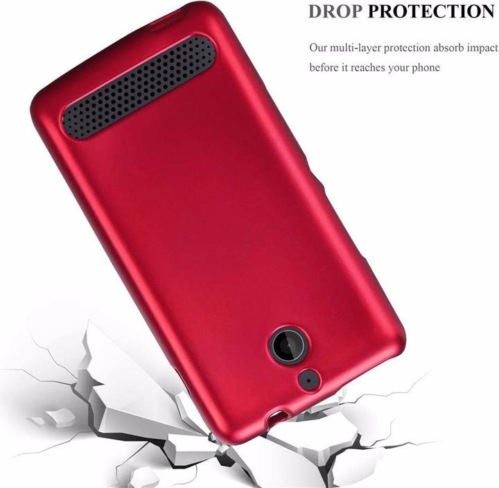 Image du produit Cadorabo Couverture métallique mate TPU (Sony Xperia E1)